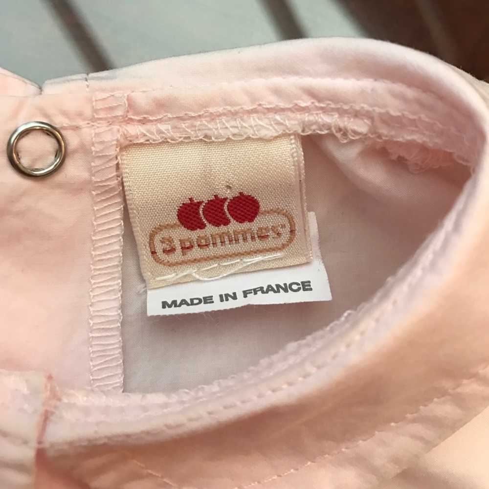3 pommes top Sz 12 mnths - Picture 2 of 3